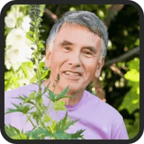 Individual listening to neuro energizer sound for mental clarity